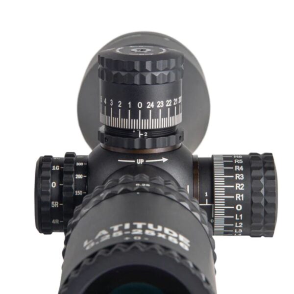 Latitude 25×56 Riflescope Control